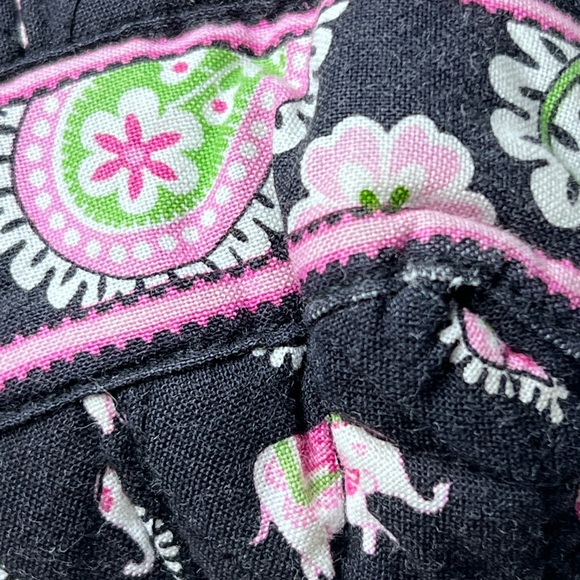 Vera Bradley Pink Elephants Small Purse - Picture 10 of 10